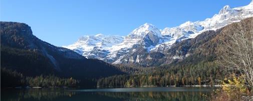 Lago di Tovel in primavera